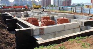 Фундаменты промышленных зданий в Обнинске цена от 25068 руб. - заказать строительство фундамента промздания под стальные колонны